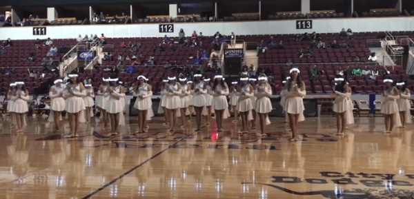 High School Dance Team Takes Gym By Storm With Mesmerizing Routine In The Dark