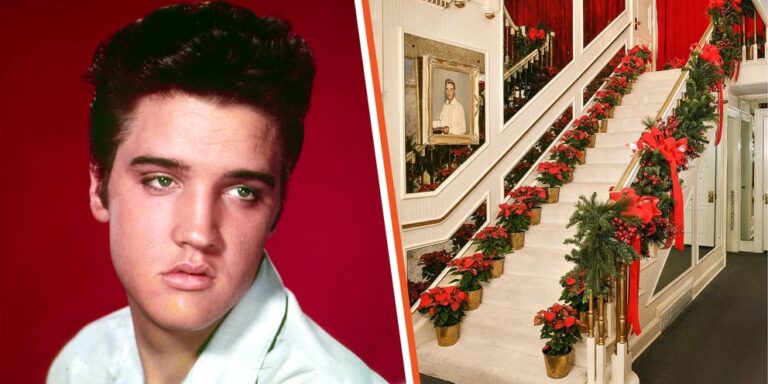 Elvis Presley Was Found Dead in Bathroom of House with ‘Secret’ Passageway — Photos of Graceland Mansion Now