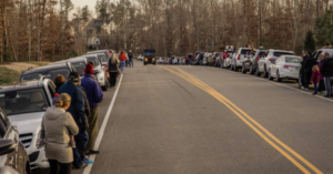 UPS Driver Is Brought To Tears After Learning Why Cars Were Lined Up And Down The Road