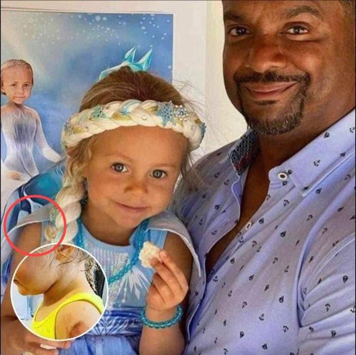 ‘Fresh Prince’ star Alfonso Ribeiro shares devastating photo of his daughter a day before her 4th birthday