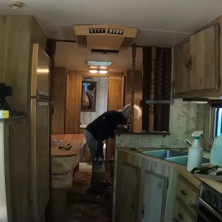 Homeless Lady Given Free “Ugly” Abandoned Trailer, But Wait Till You See What She Made Of It