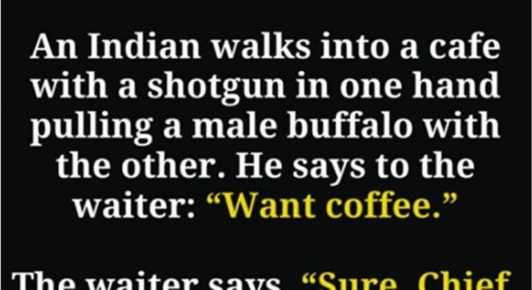 A Buffalo, a Coffee, and Political Goals