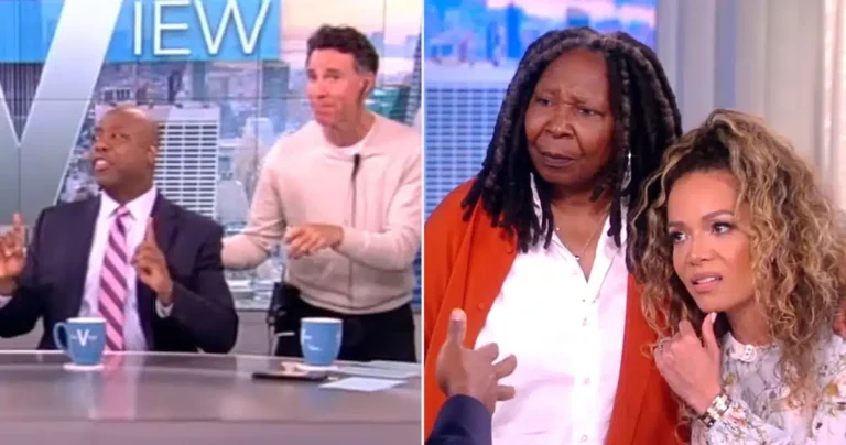 Chaos On ‘The View’ as Whoopi Asks Crew To Step In During Tim Scott Interview