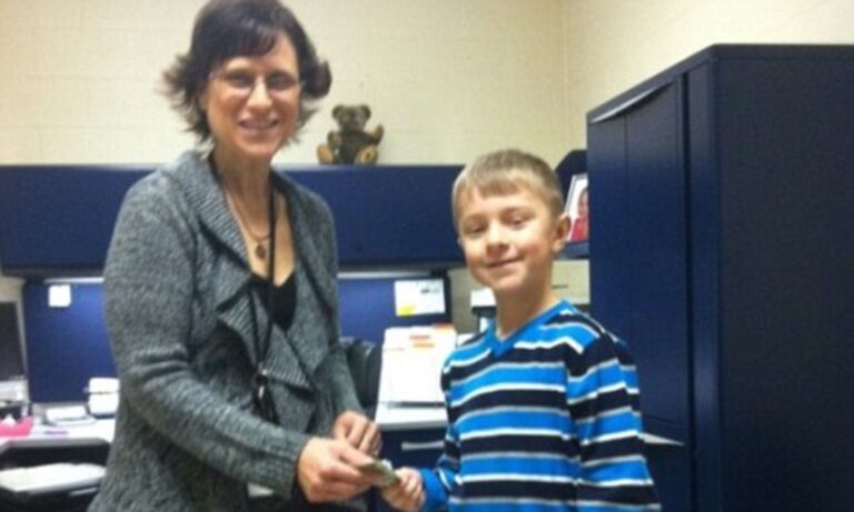 8 Year-Old Boy Pays Off School Lunch Debt After Seeing Friend Refused Hot Lunch You are a wonderful young man