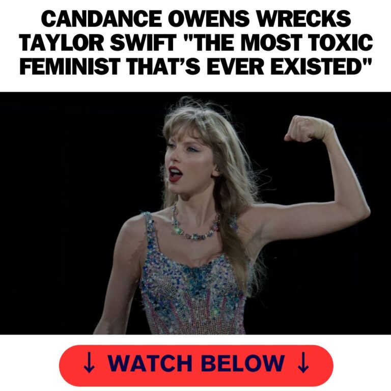 Candace Owens Criticizes Taylor Swift, Labeling Her as “Toxic”