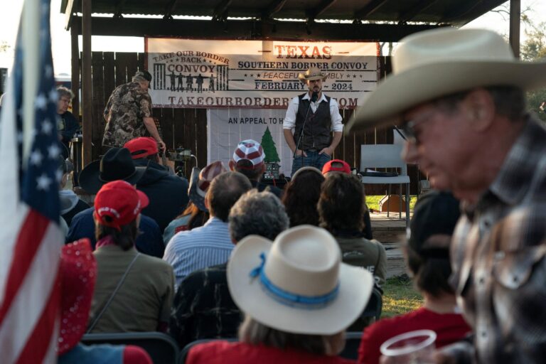 WATCH: ‘Take Our Border Back’ Trucker Convoy Arrives In Texas Border Town