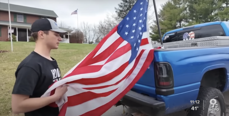 High School Apologizes for Requesting Student to Remove American Flag from Truck