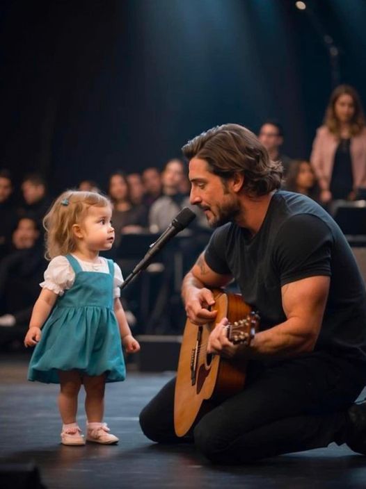 The Superstar asks a little girl to Sing and was speechless