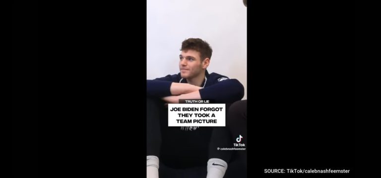 WATCH: UConn Basketball Player Describes Just How “Out Of It” Biden Was During Meeting With Team