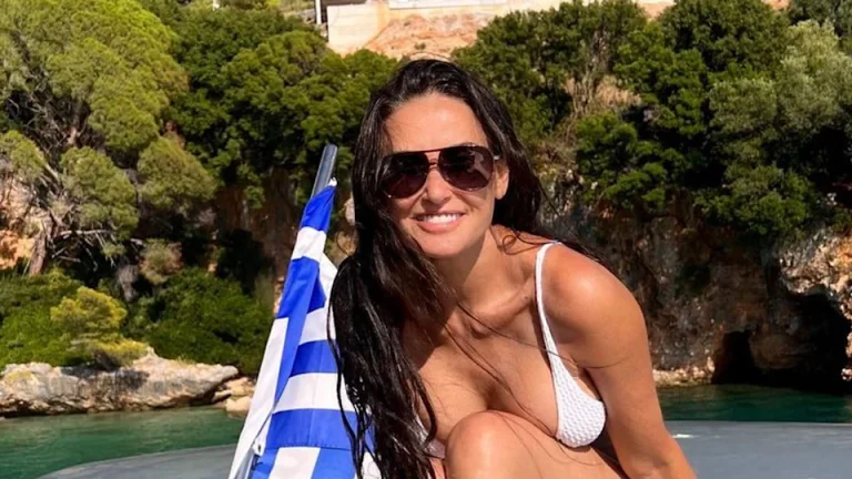 Demi Moore Stuns In Tiny White Bikini For Her Daughter’s 33rd Birthday